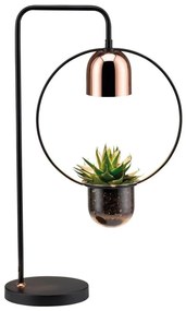 Paulmann 79746 - Lampă de masă FANJA, 1xGU10/20W, 230V, finisaj fumuriu