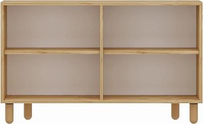 Consola, Hanah Home, Roger, 120x73.6x29.6 cm, Stejar Safir