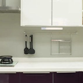 Corp de iluminat LED cu prize pentru corpuri de bucătărie Rabalux 78041 BATH 2E LED/15W/230V 4000K 70 cm alb