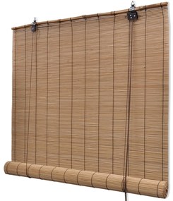 vidaXL Jaluzea bambus, 100 x 220 cm, maro