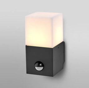 Aplică de exterior cu senzor Ledvance FIGO SQUARE 1xE27/20W/230V