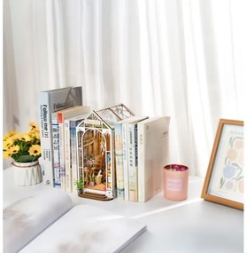 Suport de cărți LED Robotime puzzle 3D alee cu cireși japonezi 2xAAA