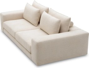 Canapea design LUX Lounge Club L, Nuoro beige