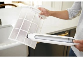 Purificator de aer Shark NeverChange Max HP300EU, Pana la 130 m², 54W, 5 viteze, Nu se schimbă filtrul până la 5 ani, Afișaj LED, Alb