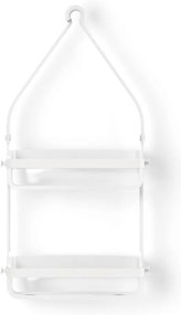 Raft pentru baie alb suspendat din plastic Flex – Umbra