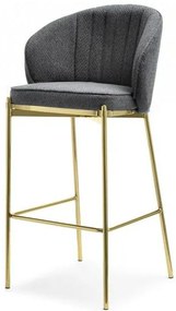 Scaun Farah (grafit + auriu). Promo -28%. 1110684