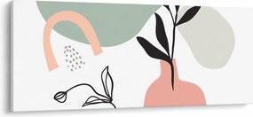 Tablou - Flori într-o vază N⁰3 (120x50 cm)