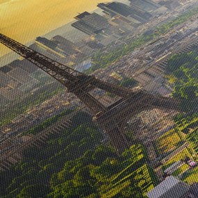 Tablou - Panorama Parisului (120x50 cm)