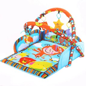 Covoras de joaca jungla si bare cu jucarii