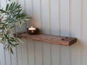 Raft din lemn, cu 2 agatatori, old Shelf, Grimaud