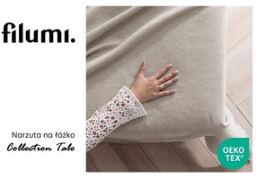 Cuvertură bej din janilie 220x240 cm Talo – Filumi