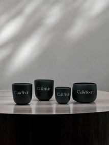 Set 30 Cesti Cafea tip Pahare NOVUM Gresie Glazurata, Diferite Marimi si Culori de Glazuri