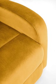 Fotoliu recliner Wonder mustariu H98 cm