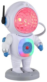 Lampă LED RGB de masă Globo 28084 COSMO LED/6W/5V alb astronaut