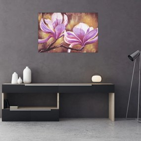 Tablou - Flori de magnolie (90x60 cm)