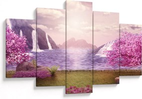 Tablou cu lac (150x105 cm)