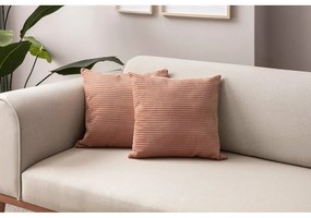 Fețe de pernă 2 buc. din catifea reiată 43x43 cm – Mioli Decor