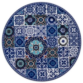 Serviciu de masă din porțelan, 24 piese, albastru