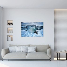 Tablou - Cascadele zeilor, Islanda (90x60 cm)