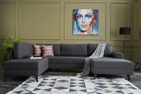 Canapea extensibilă Belli (antracit). 1063001