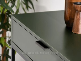 Măsuță consolă Norma M (verde + negru). 1110826