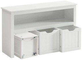 Dulap cu polițe SORELL, alb