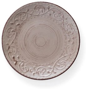 Farfurie din ceramică Brandani Serendipity, ⌀ 27,5 cm, maro