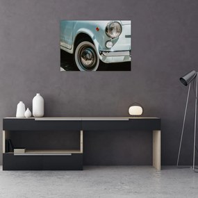 Tablou - mașina retro Fiat (70x50 cm), în 40 de alte dimensiuni noi