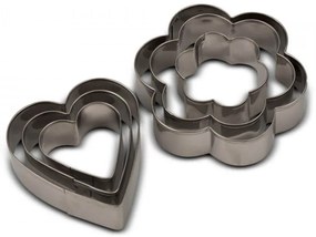 Set 6 forme cutter pentru biscuiti din otel inoxidabil Misty NAVA NV 186 024