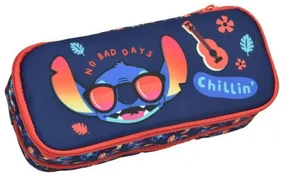 Disney Lilo și Stitch Chillin&#039; Penar cu 2 compartimente, 23,5 cm