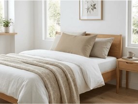 Fata de perna creponata DENYX 70x90 cm maro deschis