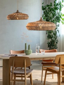 Lustra boho style Rinjani 50x24cm natural, S