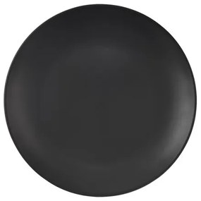 Set farfurii ceramice întinse Orion Alfa27 cm, negru, 6 buc.