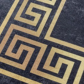 Covor gri antracit lavabil 160x230 cm Fiesta – Ayyildiz Carpets
