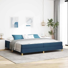 vidaXL Pat cu arcuri Taupe, Maro 200 x 200 cm
