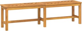 vidaXL Bancă de grădină, 150 cm, lemn masiv de acacia
