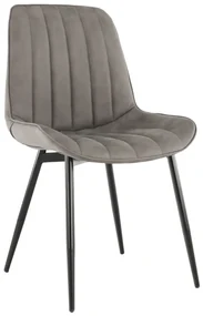 Scaun sufragerie Halana (gri deschis). Promo -6%. 1016074