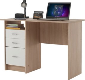 Masă PC, stejar sonoma, SAMSON NEW