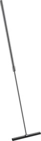 Racleta pentru sticla cu maner telescopic Omnires Uni finisaj nichel periat 30 cm