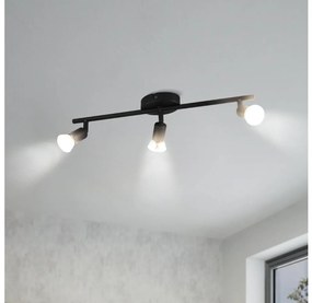 Spot LED Eglo 32431 BUZZ-LED 3xGU10/2,8W/230V 3000K negru