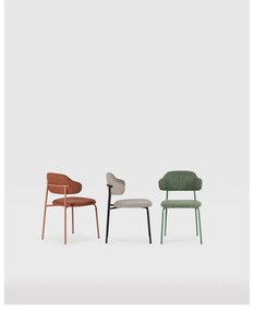 Scaune de dining verzi 4 buc. Adriel – Marckeric