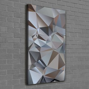 Tablou pe pânză Triunghiuri abstractizare