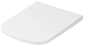 Capac wc soft close duroplast Cersanit Larga, dreptunghiular Dreptunghiulara
