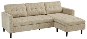 Coltar modern, Tesatura Structurata Bej STOCKHOLM 220cm