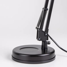 Lampă de masă ROMERO 1xE27/60W/230V neagră Brilagi