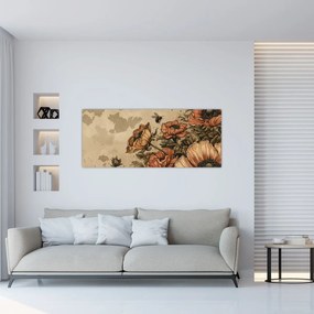 Tablou - Pajiștea albinelor II. (120x50 cm)