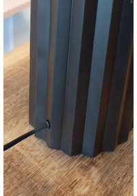 Lampă de masă Markslöjd 108670 HASHIRA 1xE27/40W/230V alb/negru