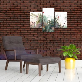 Tablou - Peisaj natural, acvariu (90x60 cm)