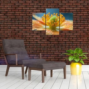 Tablou - Detaliu de floare (90x60 cm)