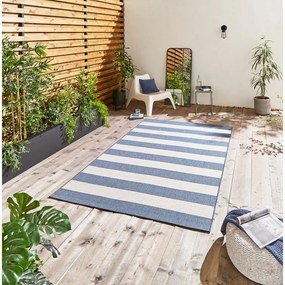 Covor de exterior albastru/bej 230x160 cm Santa Monica - Think Rugs